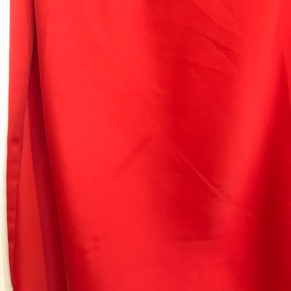 Red silk dress Urban Outfitters - Picture 2 of 2